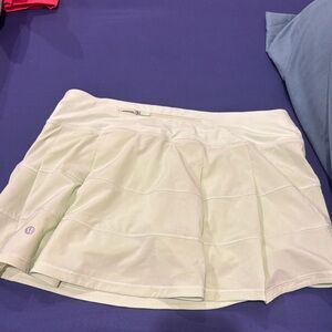 lululemon athletica Light Green Skater Skirt